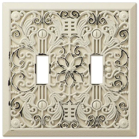 cream decorative light switch covers 