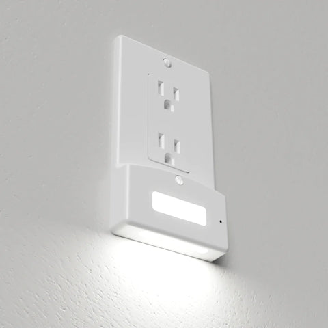 smart power outage outlet cover plates