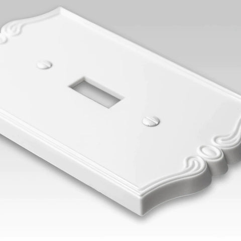 classic white switchplates