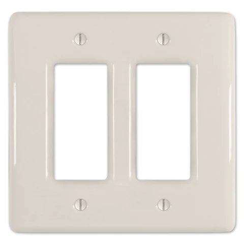 beige wallplate cover