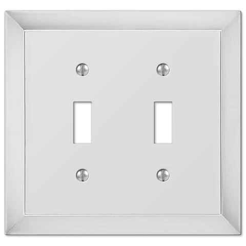 chrome wall plate covers