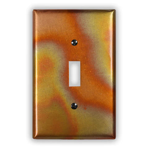 copper wallplates cover