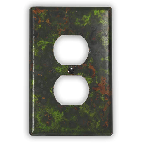 green light switch plates