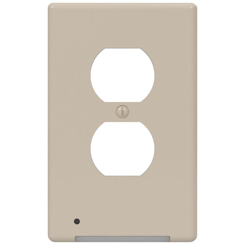 westek lumicover duplex nightlight wall plate