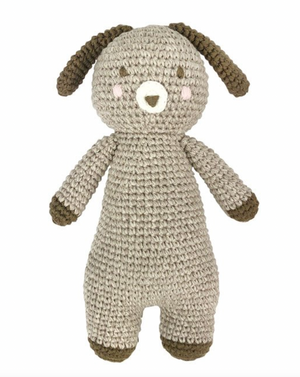 Albetta Crochet Pokie Puppy Rattle