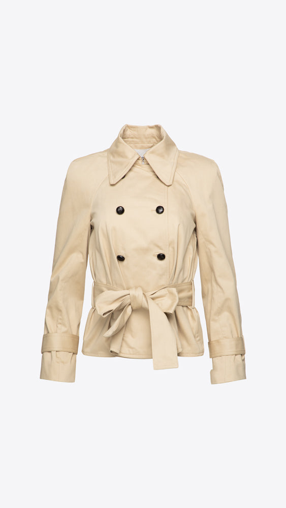 Ba&sh Trench Baila Coat in Beige – Crush Boutique