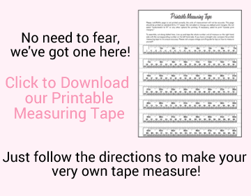 Printable Measuring Tape