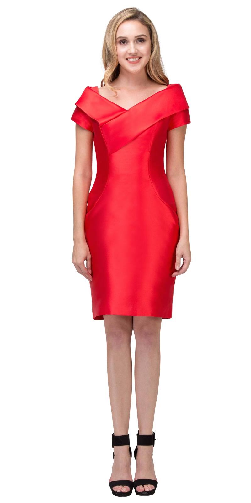 long red dress for wedding guest