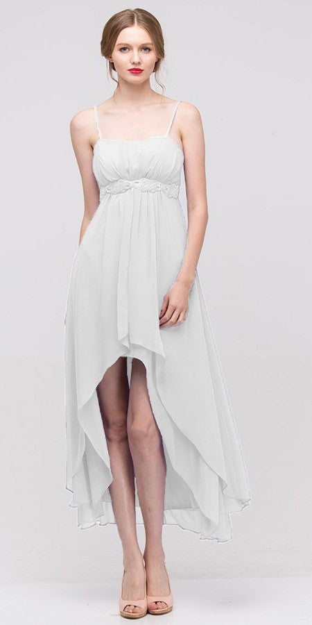 plain satin slip dress