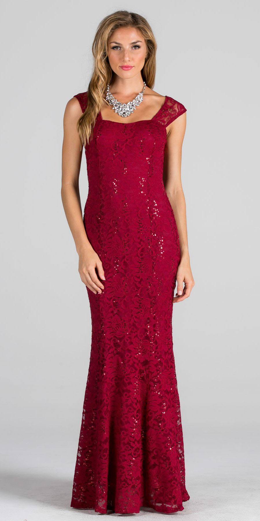 Online readymade red dress with lace back online where