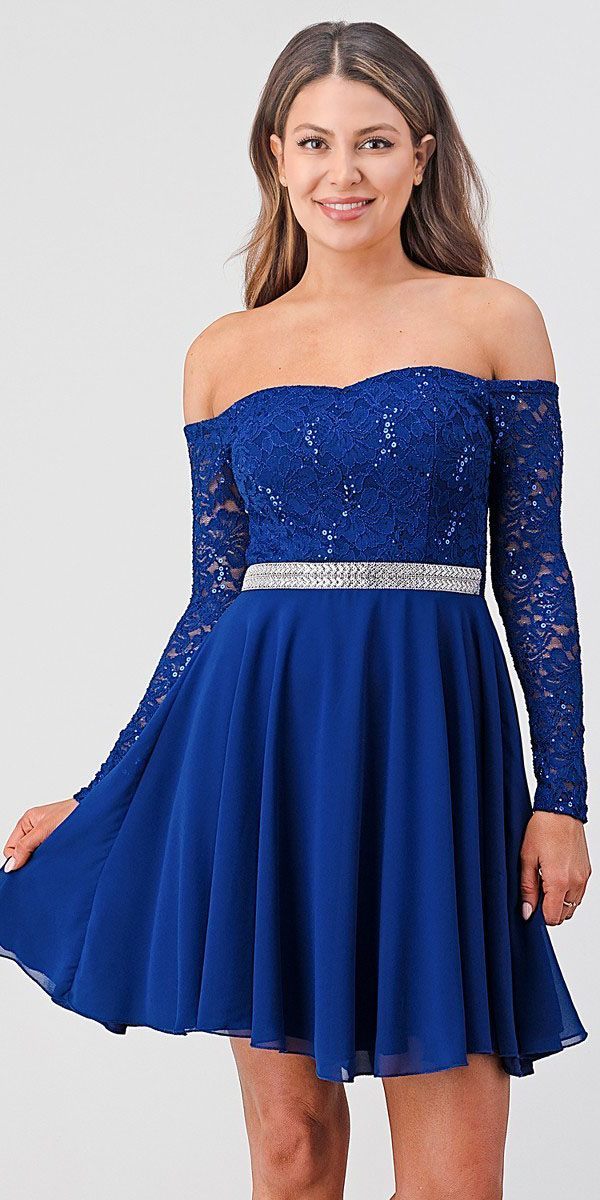 cocktail gown royal blue