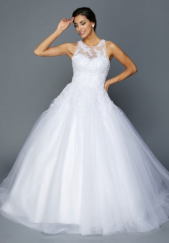 Debutante Dresses White Debutante Gowns by DiscountDressShop.com