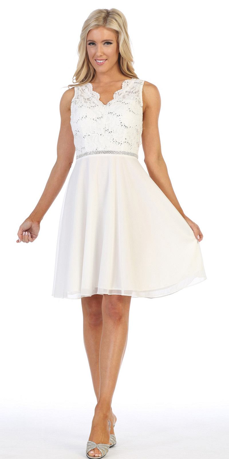 Off-white short dress