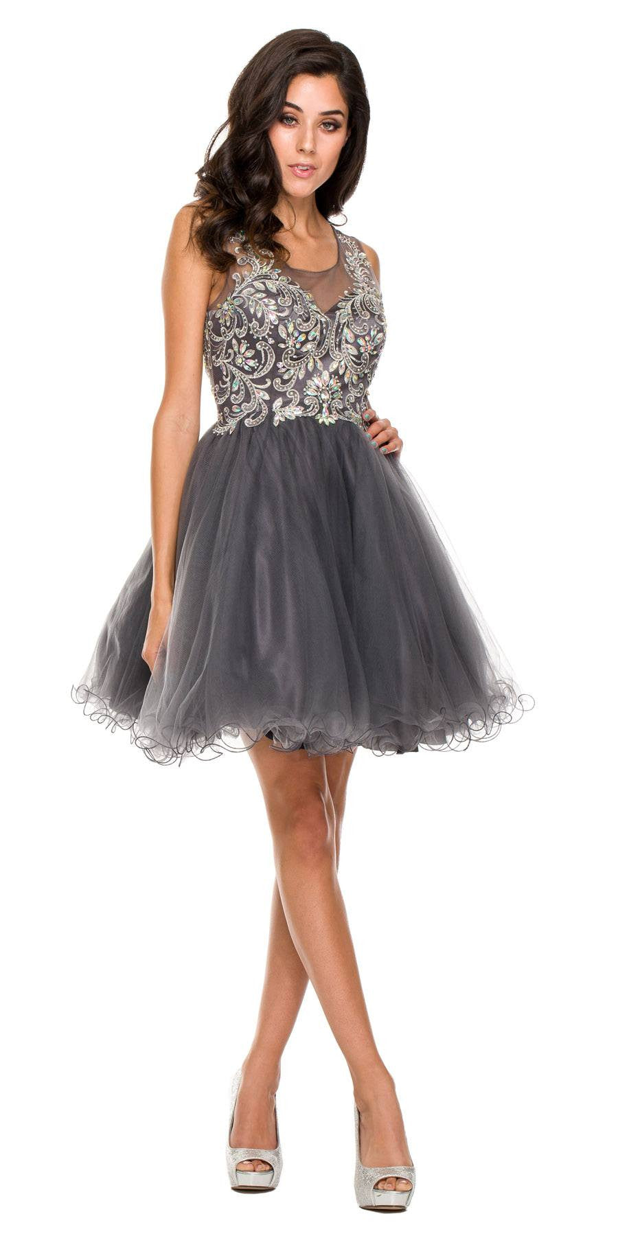 poofy homecoming dresses