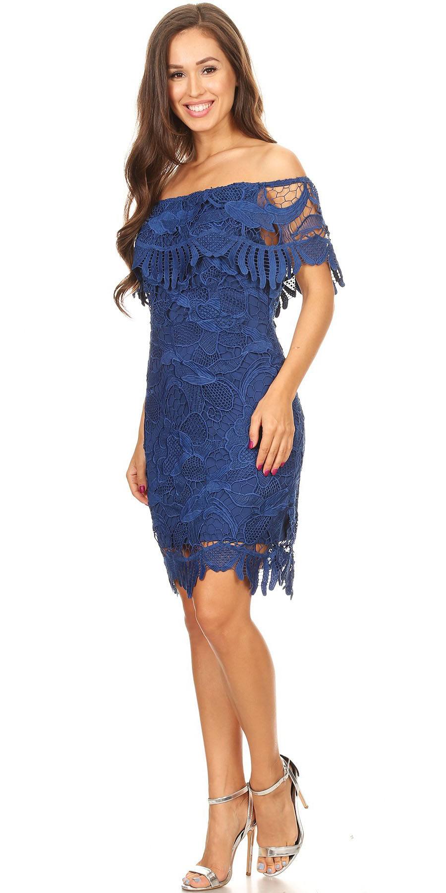 royal-blue-off-shoulder-wedding-guest-dress-short-discountdressshop