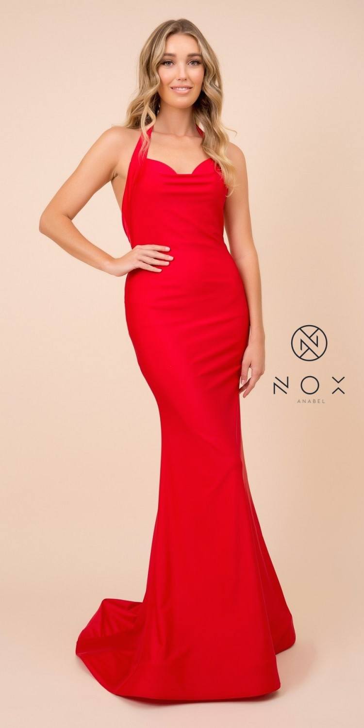 red form fitting dress