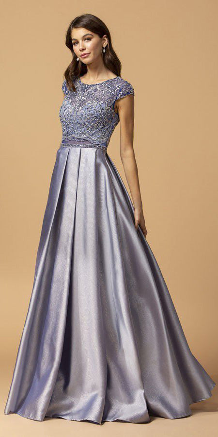 heavy ball gown