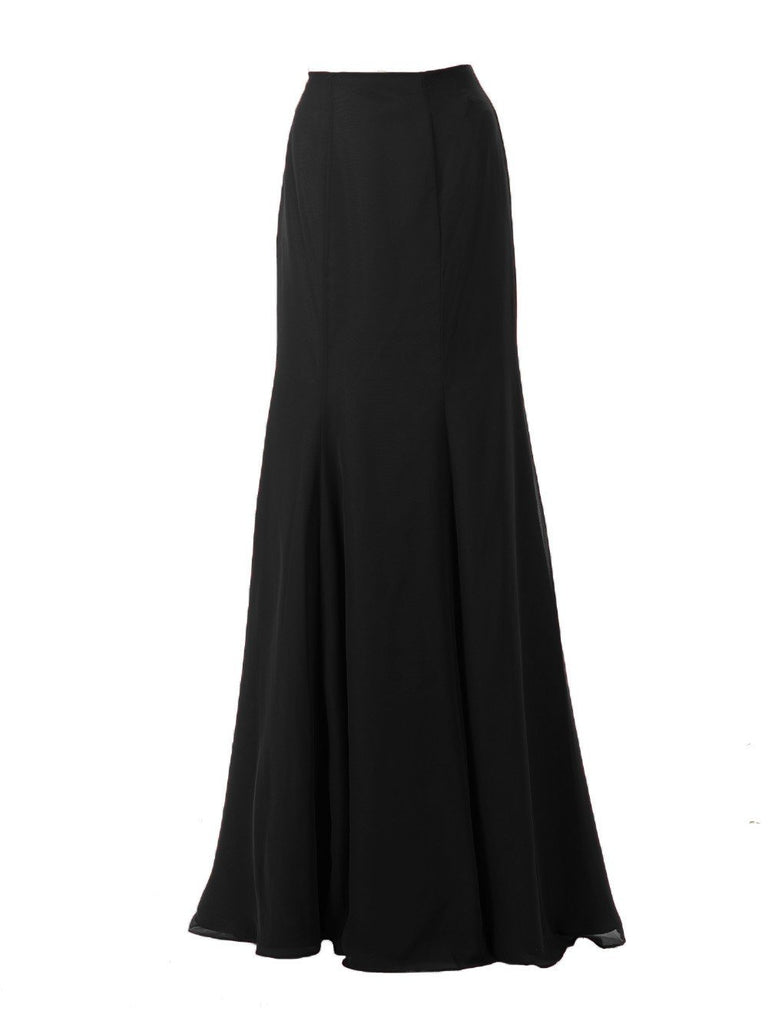 Poly USA SK24 Full Length Chiffon Skirt – DiscountDressShop