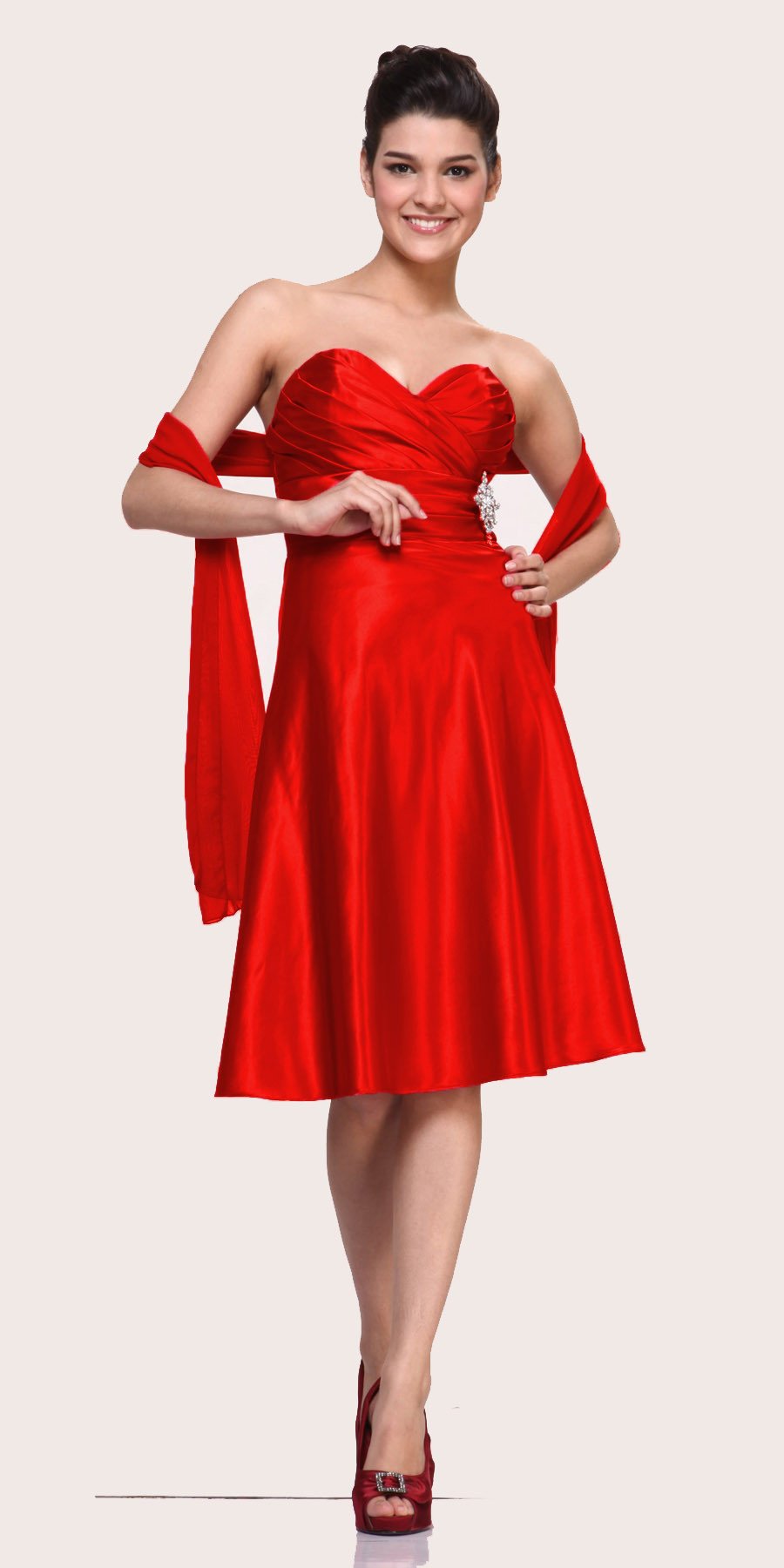 red dress clearance