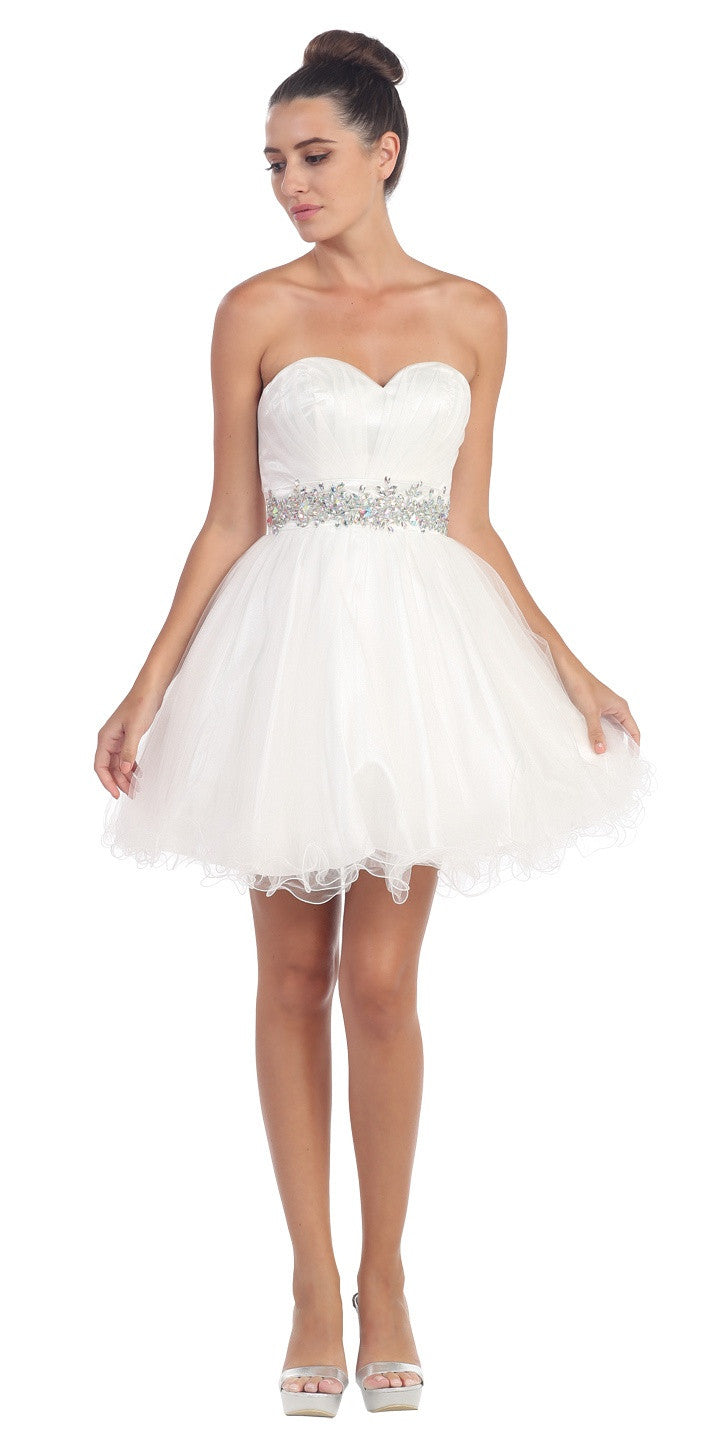 poofy homecoming dresses