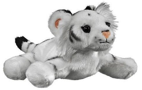 large white tiger stuffed animal