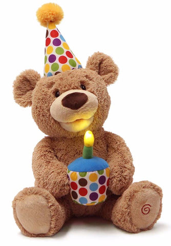 Singing Happy Birthday Animated Teddy 
