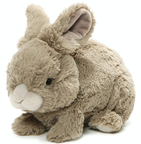 gray bunny stuffed animal