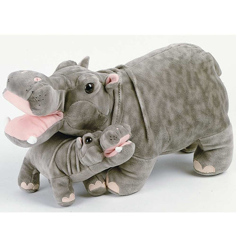 stuffed animals hippopotamus