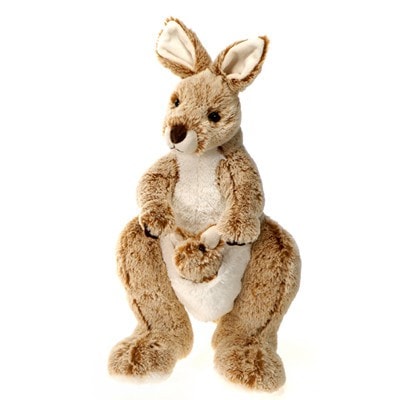 large stuffed kangaroo