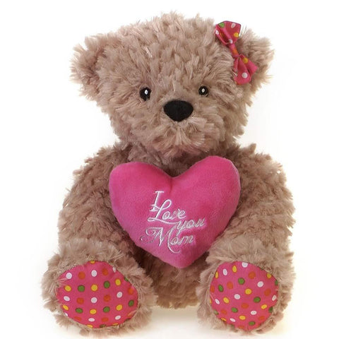 teddy with i love you