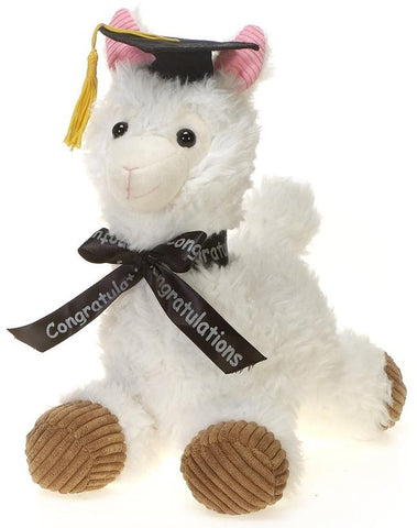 graduation llama plush