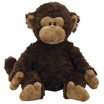 ty monkey stuffed animal