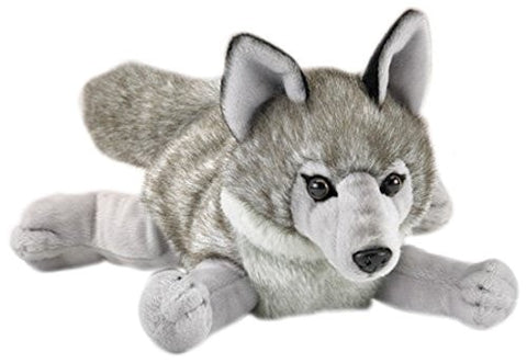 Lying Wolf Stuffed Animal 13 Wildlife Artists Plush Friends plush friends