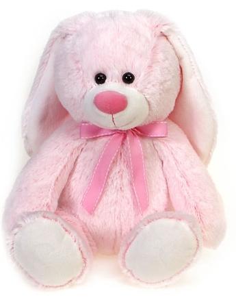 pink rabbit teddy bear