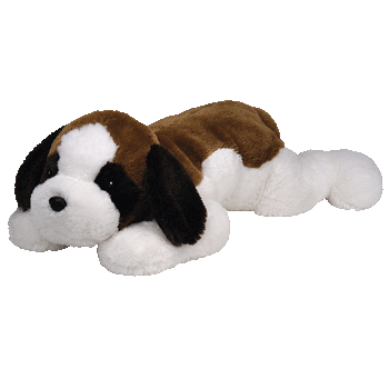 large stuffed dog