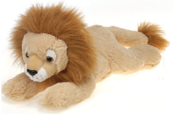 large lion stuffed animal