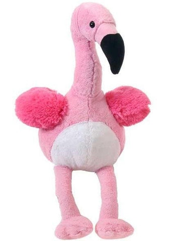 large stuffed flamingo