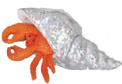 hermit crab stuffed animal