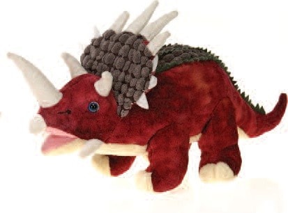 stuffed triceratops dinosaur