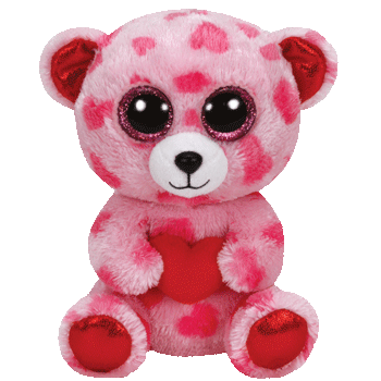 beanie baby pink bear
