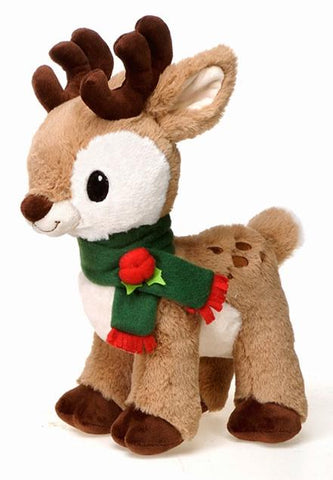 large plush reindeer