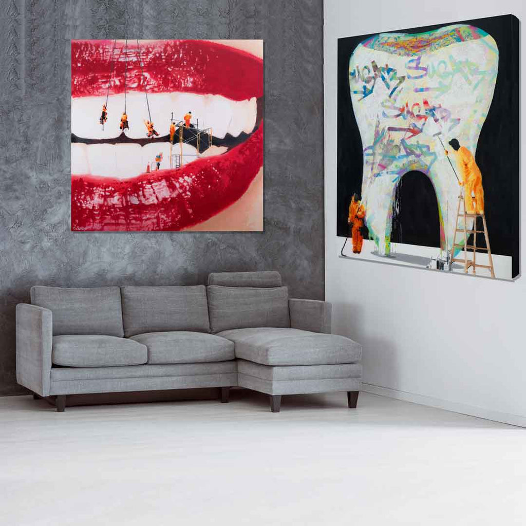  Dentist  Office  Art  Sugar Buildup Spencer Couture 