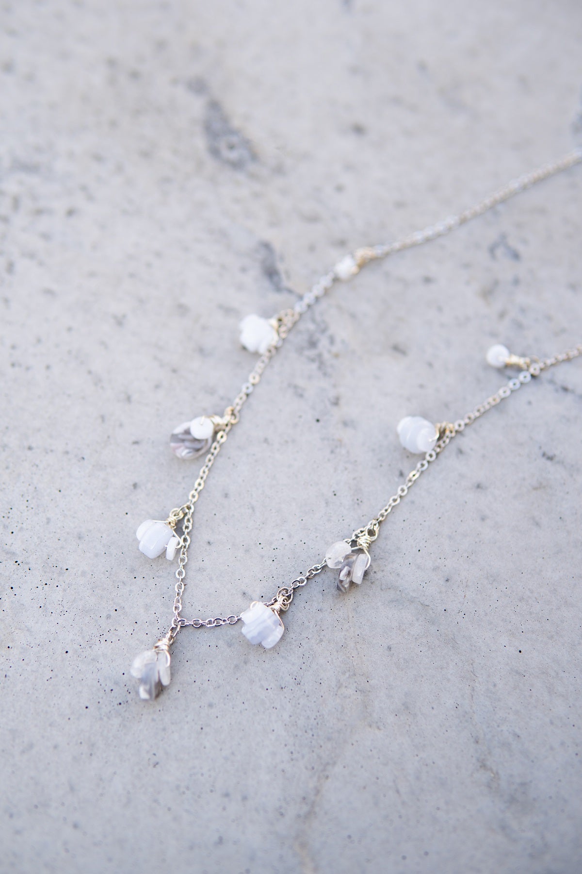 Angel Cluster Necklace – WAR Chest Boutique