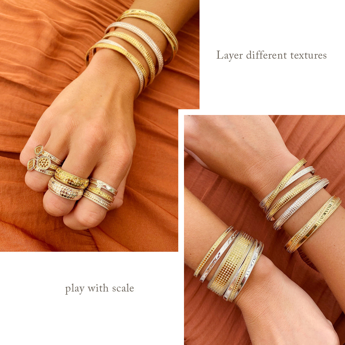 Silver Ruby Stacking Rings Set – Yifat Bareket Jewelry Designs