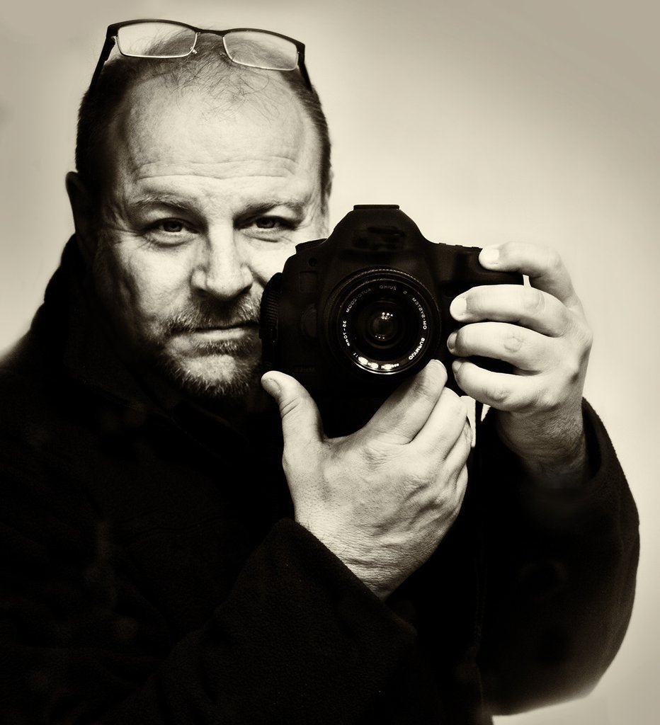 Portrait of fine art photographer Keith Dotson for media use