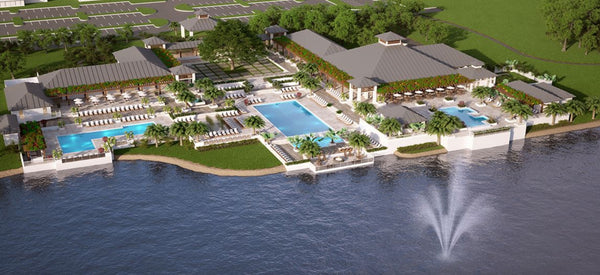 Clubhouse at Kalea Bay, rendering copyright of Kalea Bay.