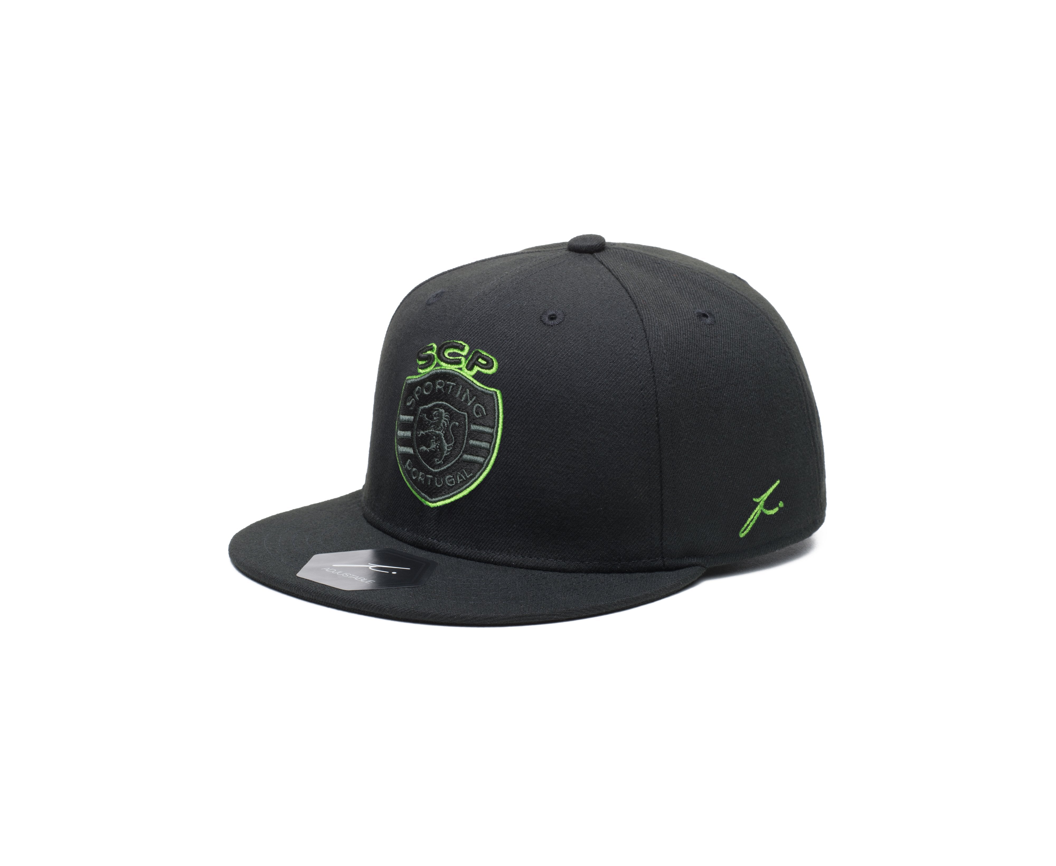 Sporting Clube De Portugal Neon Snapback Hat Fi Collection