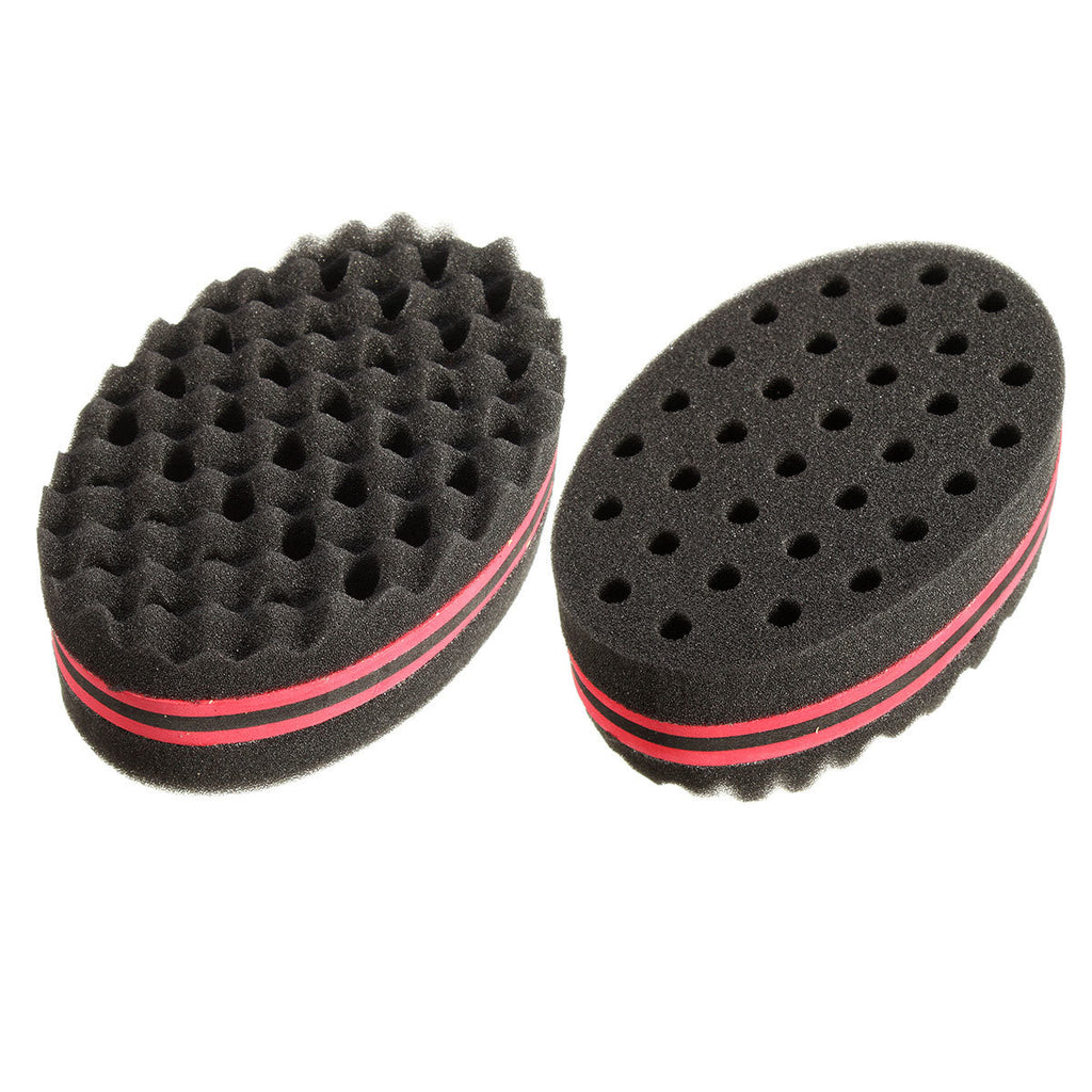 Magic Twisted Hair Curl Brush Sponge Coil Wave For Natural Hair