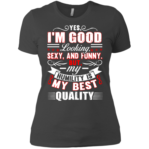 "Humility"  Next Level Ladies' Boyfriend T-Shirt