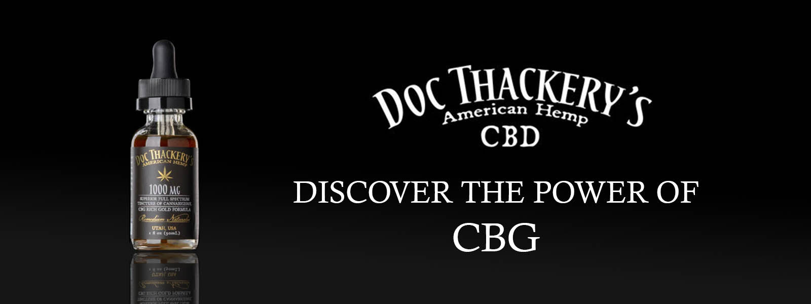 Doc Thackery's Premium Full Spectrum Gold Label CBG